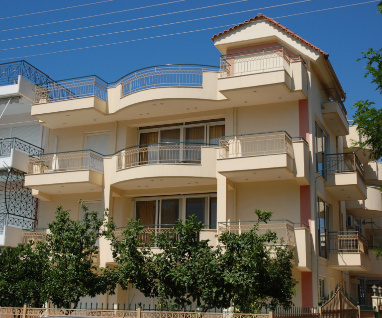 Three-storey building